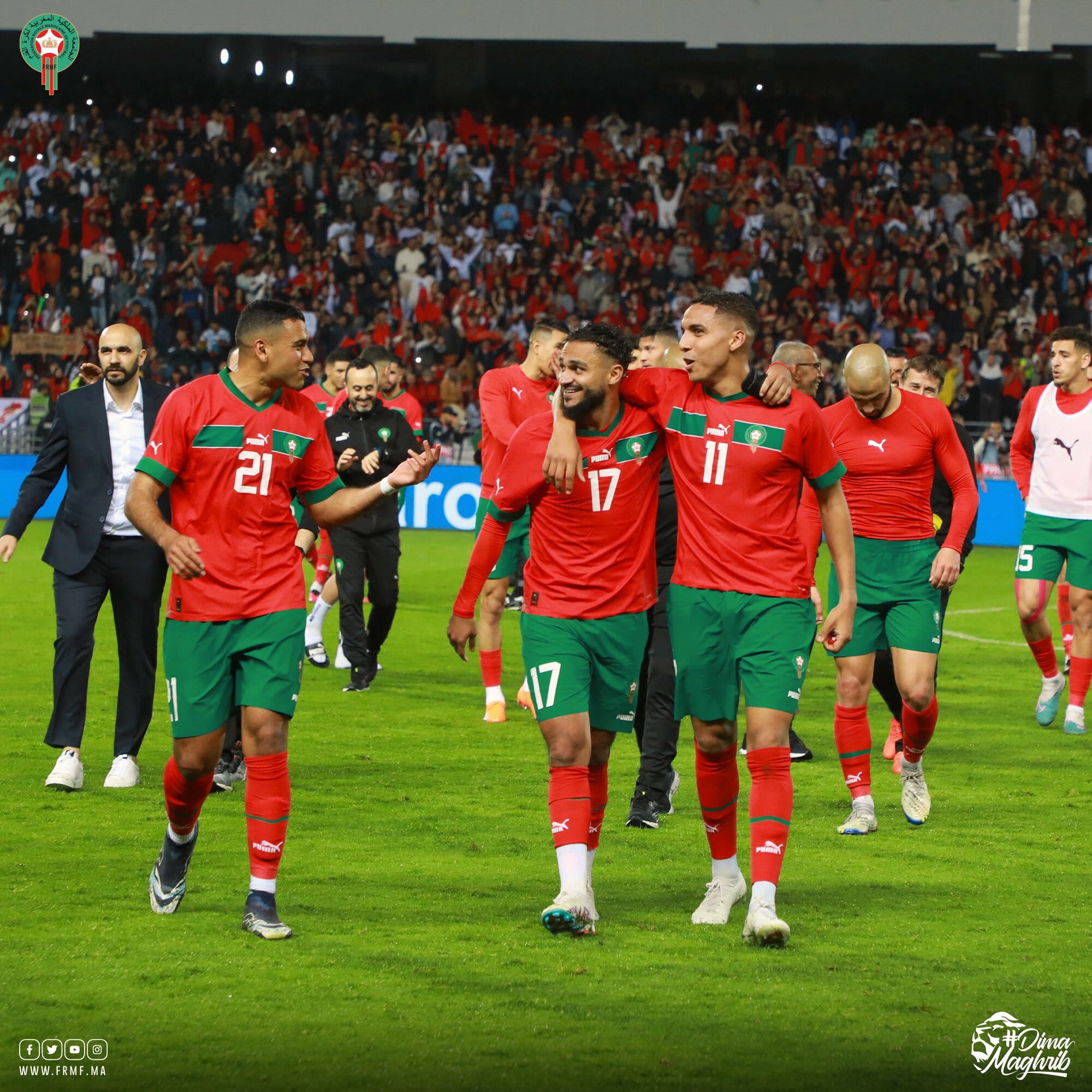 فوز منتخب المغرب على البرازيل