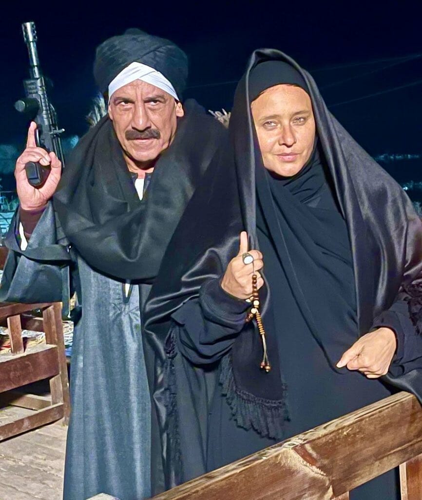 نيللي كريم تظهر بالحجاب في مسلسل عملة نادرة