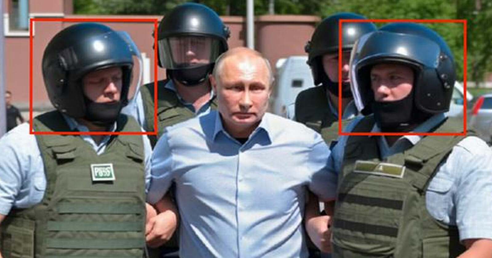 حقيقة اعتقال فلاديمير بوتين والذكاء الاصطناعي watanserb.com