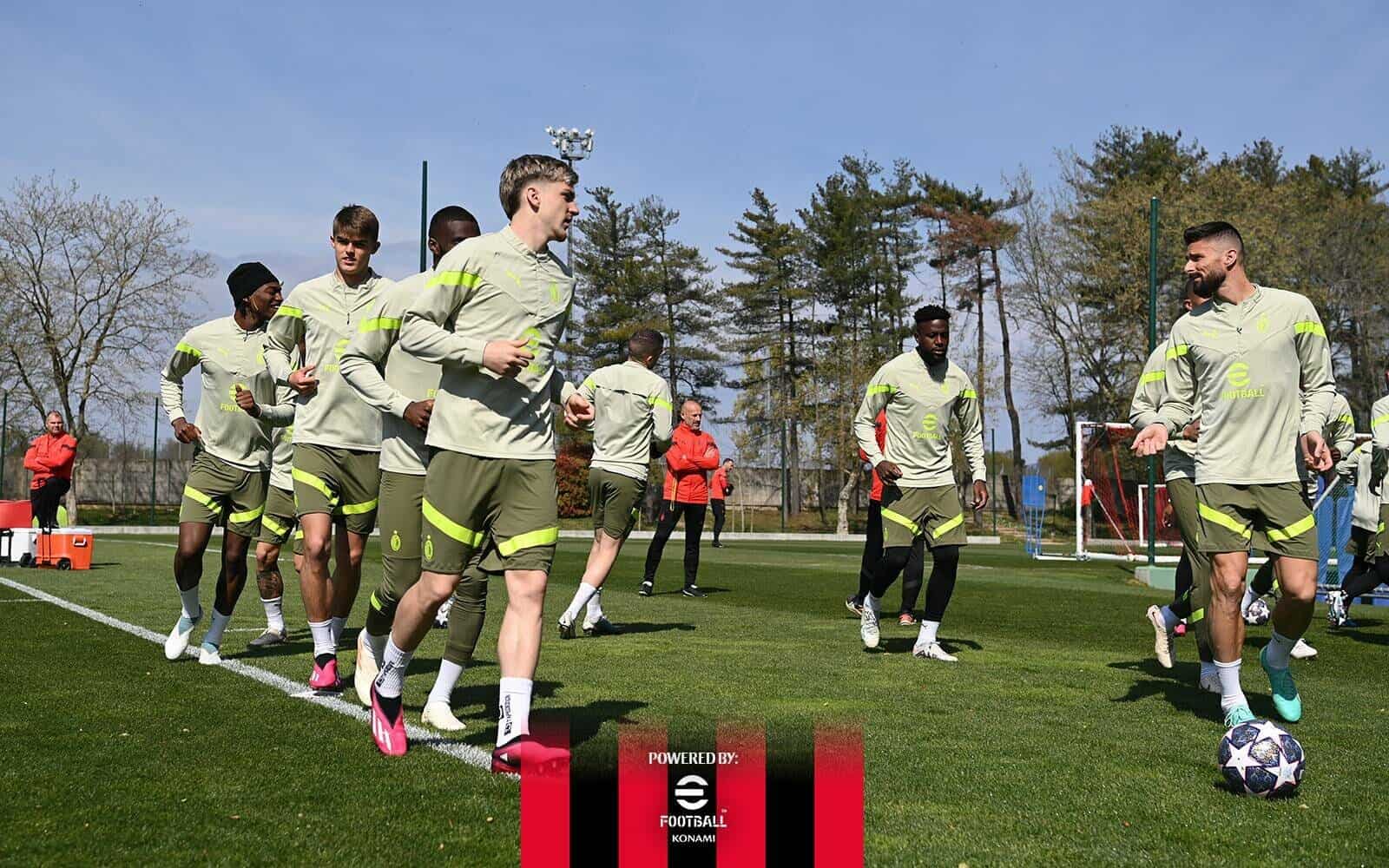 تدريبات ميلان