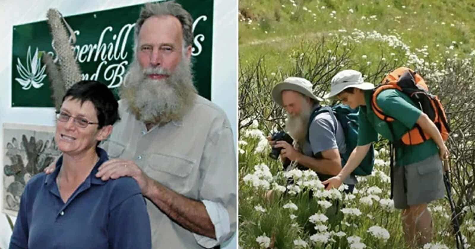 عالمي النبات المشهورين رود سوندرز وزوجته راشيل watanserb.com