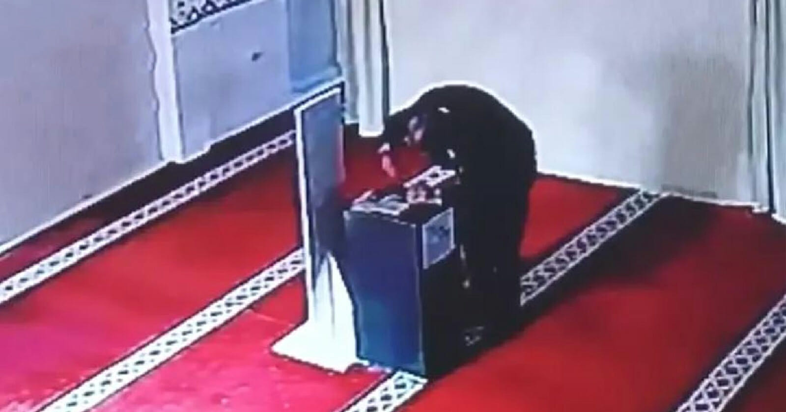 عملية سرقة صندوق التبرعات في المساجد watanserb.com