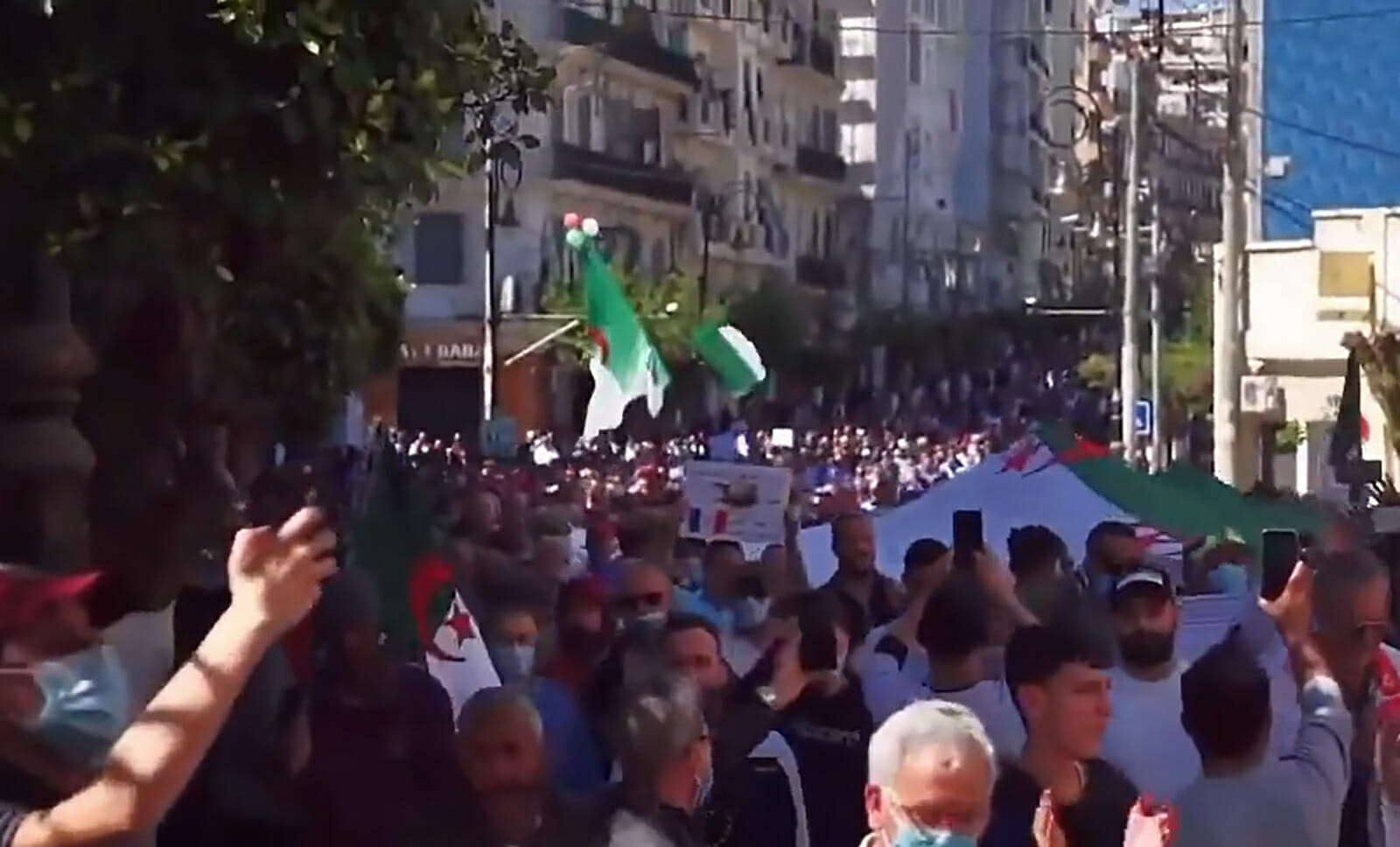 مظاهرات في الجزائر watanserb.com