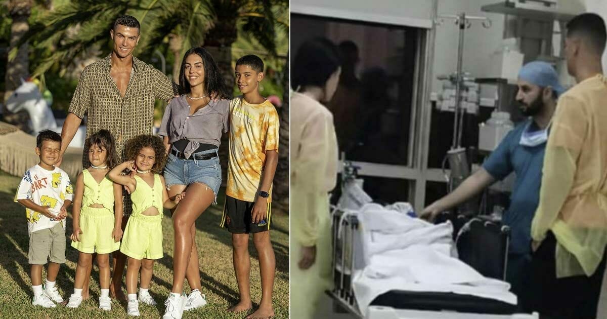 رونالدو وجورجينا في مستشفى بالرياض في حالة قلق وترقب