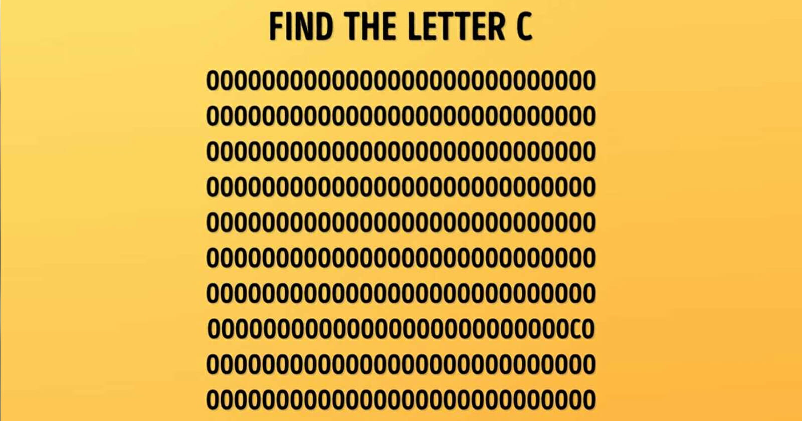 اكتشاف حرف C المخفي watanserb.com