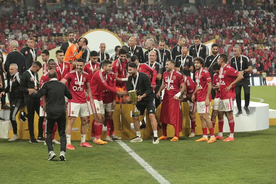 الأهلي بطل السوبر المصري 2023