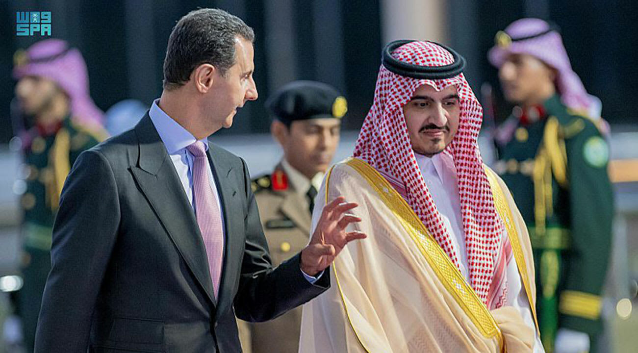 وصول بشار الأسد إلى السعودية watanserb.com