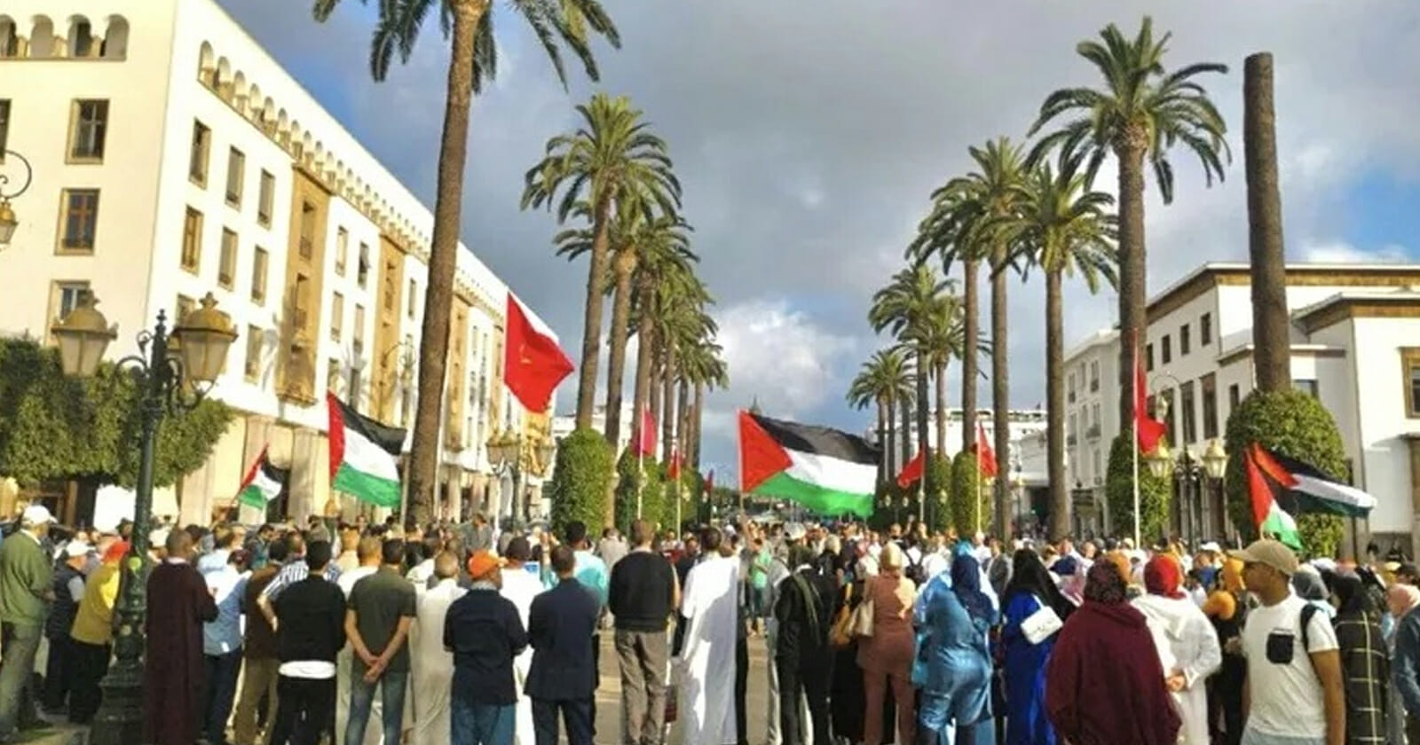 تظاهرات في المغرب watanserb.com