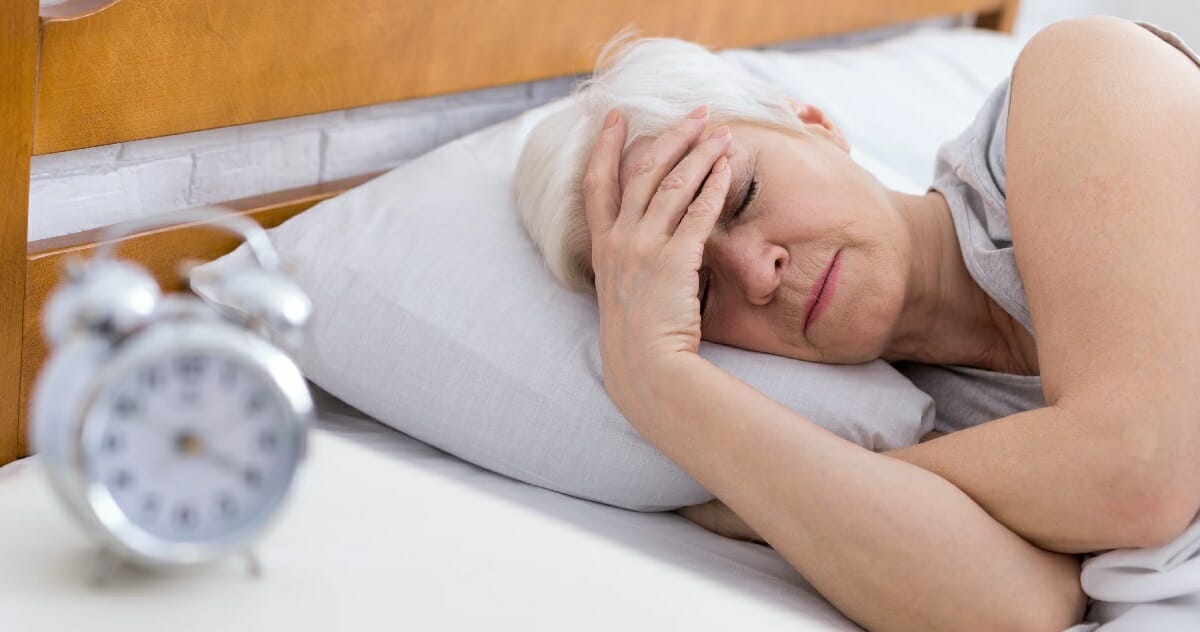 تغيّر نمط النوم لدى كبار السن