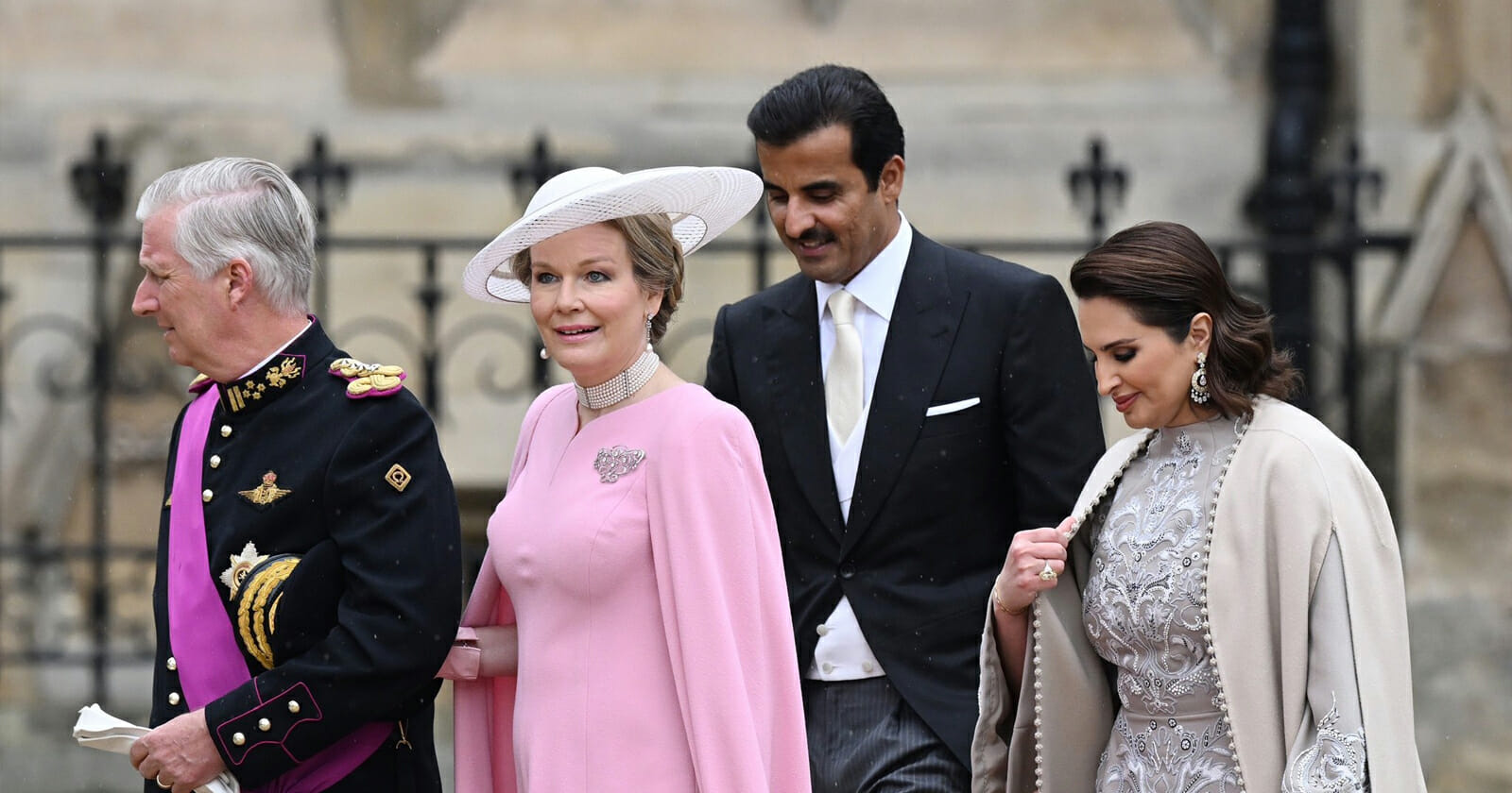 زوجة أمير قطر في حفل تتويج الملك تشارلز watanserb.com