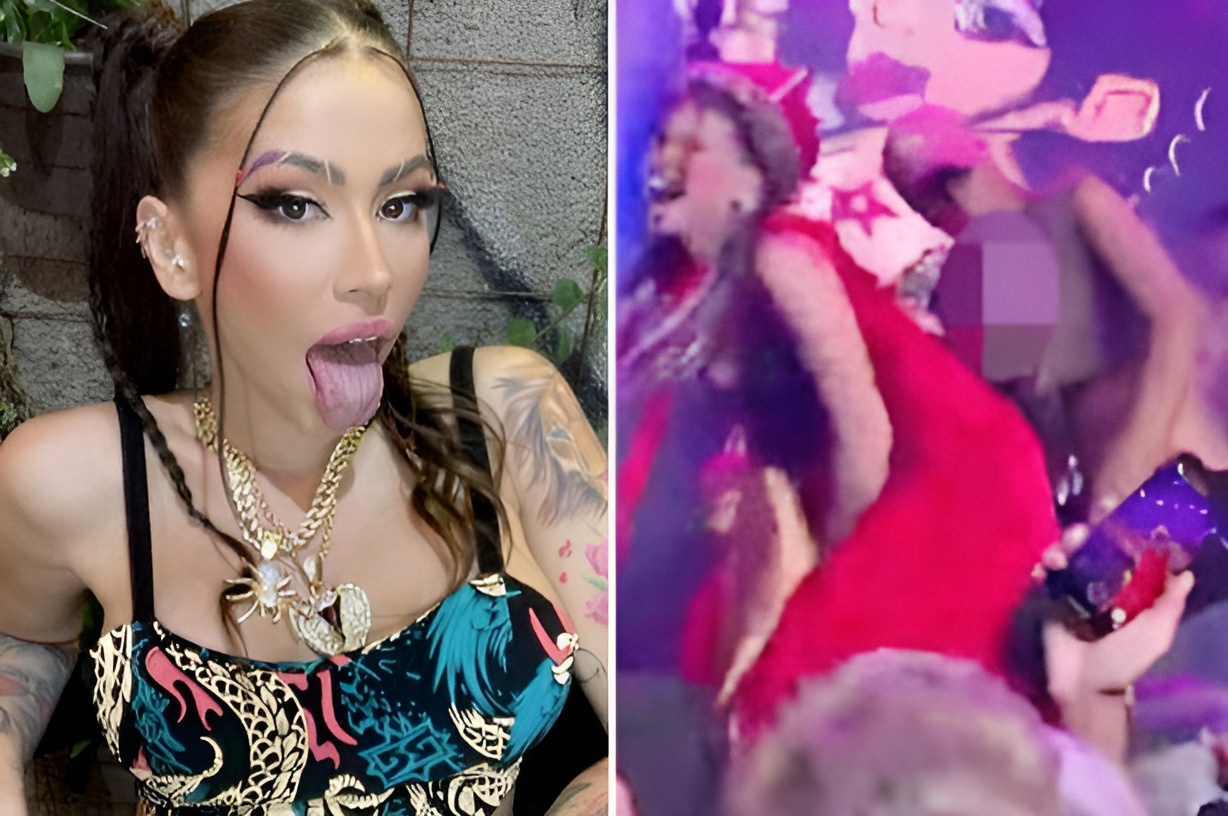 المغنية البرازيلية MC Pipokinha تمارس لعبة جنسية أمام الآلاف قبل تحولها للأغاني الدينية!