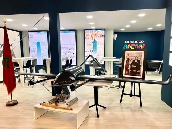 طائرة مسيرة مغربية