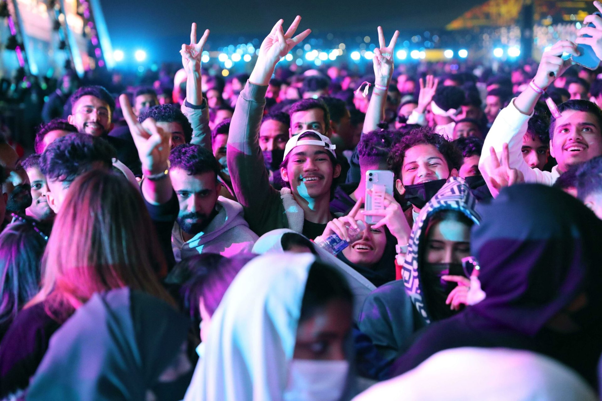 مهرجان ساوندستورم يقام في الرياض خلال ديسمبر/كانون الأول من كل عام،