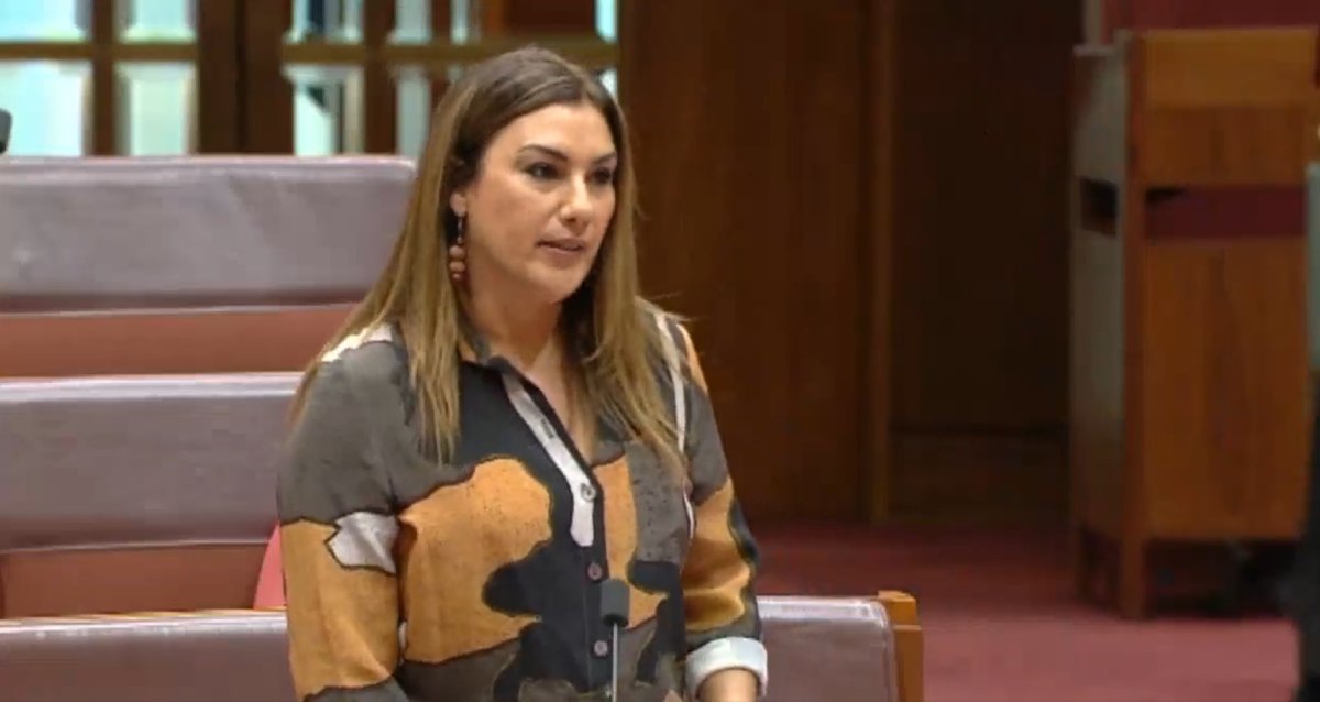 السناتورة المستقلة في البرلمان الاسترالي ليديا ثورب