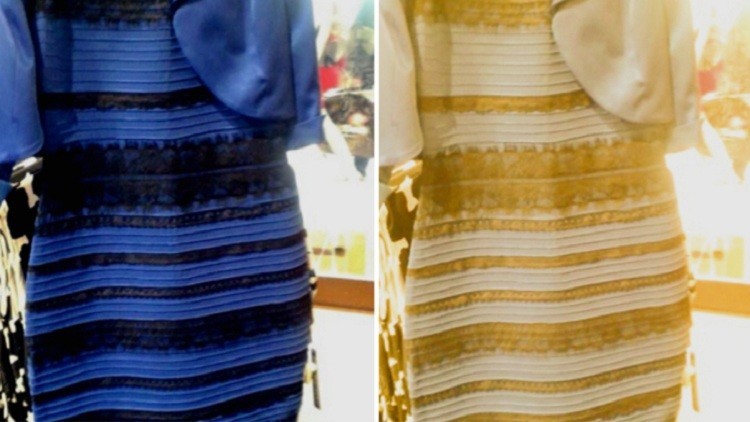 الفستان الازرق