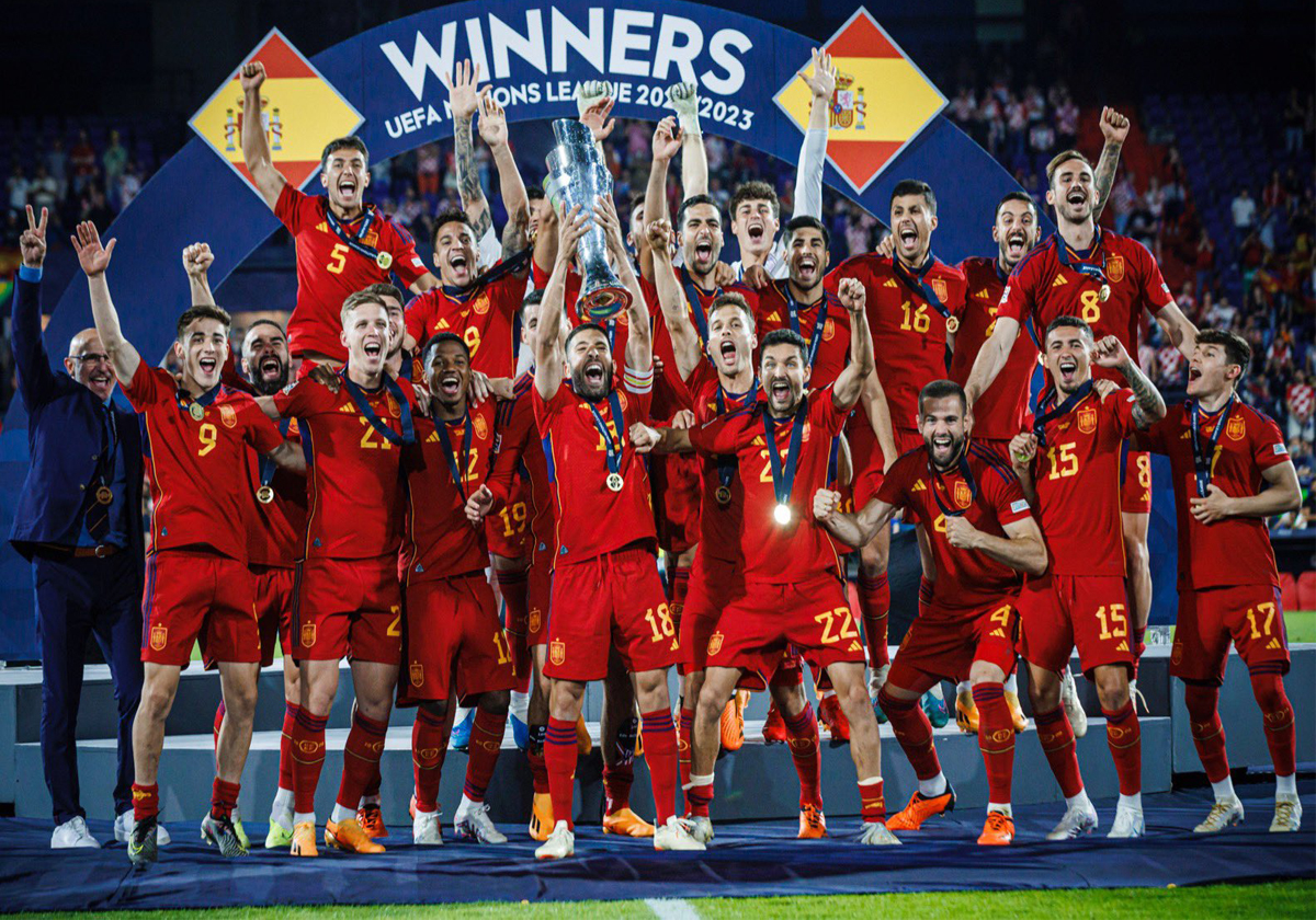 المنتخب الإسباني بطل دوري الأمم الأوروبية