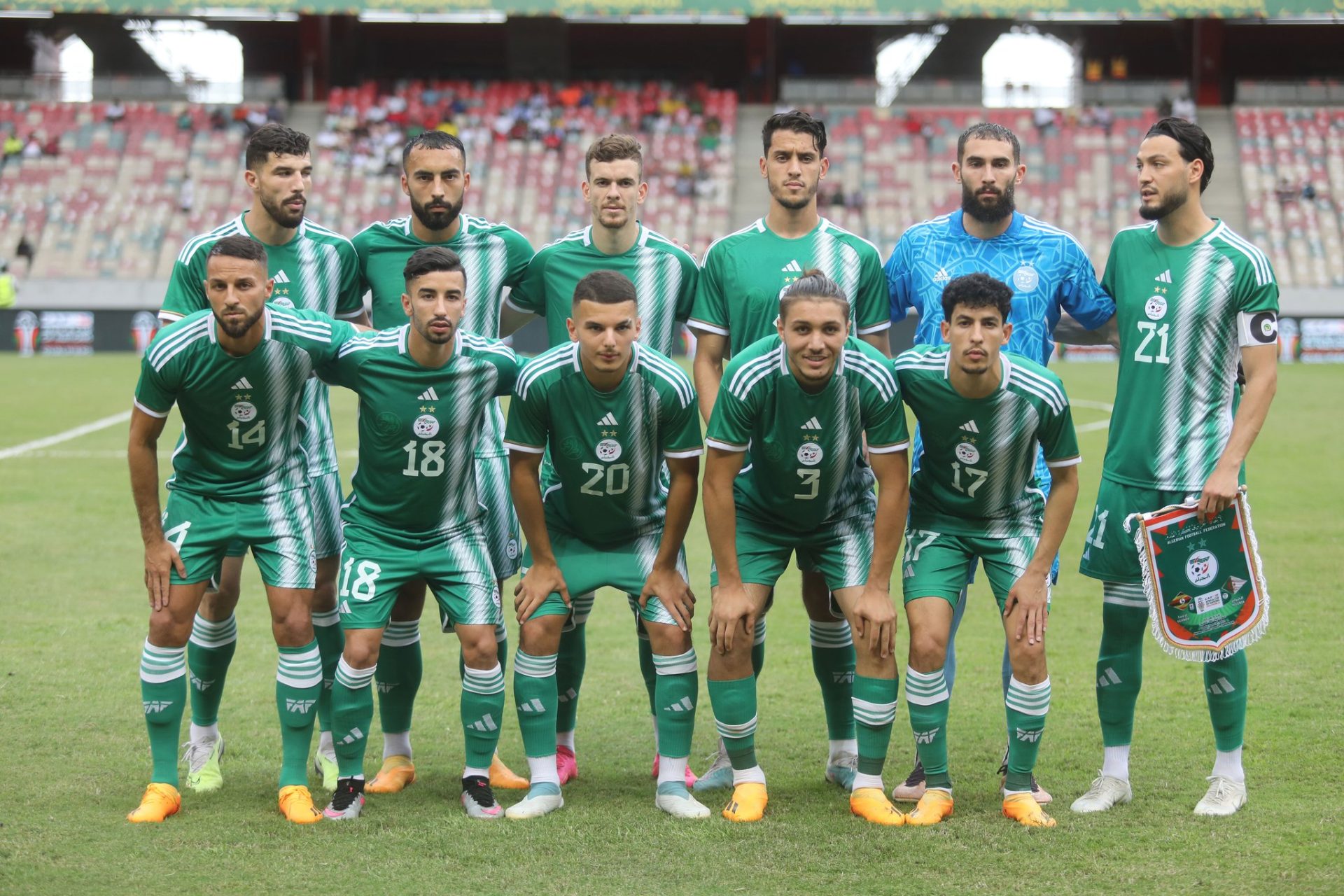 تشكيلة المنتخب الجزائري