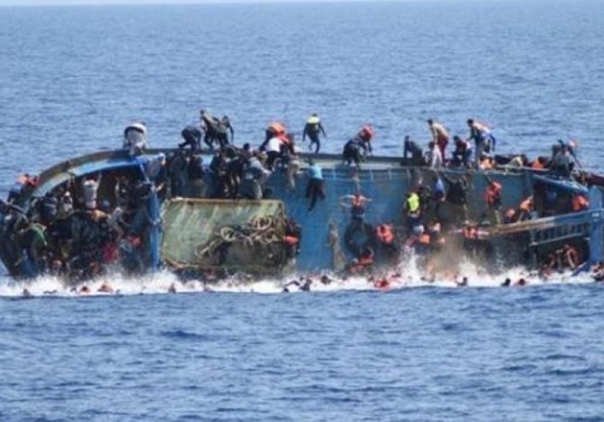 فيديو مؤلم يوثق لحظة غرق قارب المهاجرين.. ما علاقته بكارثة اليونان؟