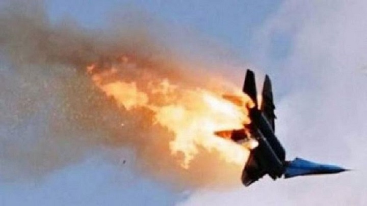 سقوط الطائرة السعودية المقاتلة