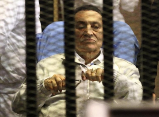 الرئيس الراحل حسني مبارك، داخل سجن طرة