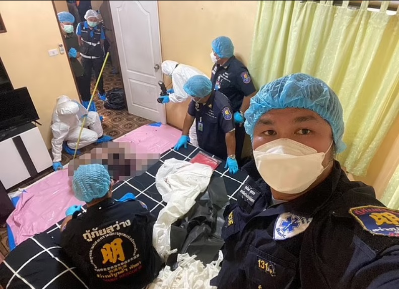 الشرطة تعثر على الجثة في منزل في مدينة باتايا بتايلاند