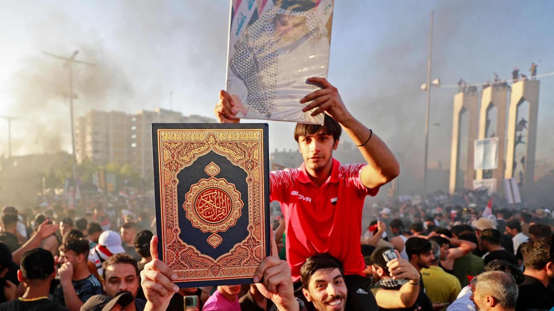 احتجاجات العراق على حرق المصحف في السويد