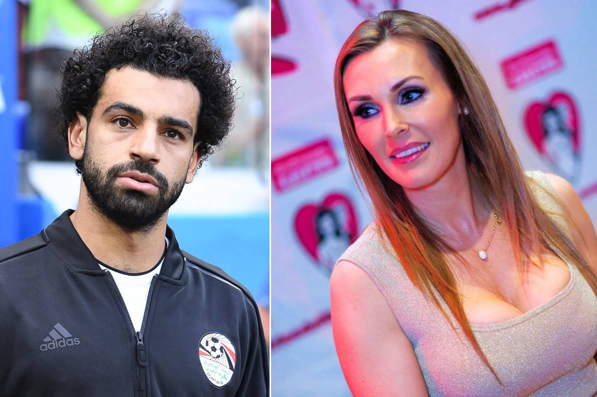 تانيا تيت ومحمد صلاح