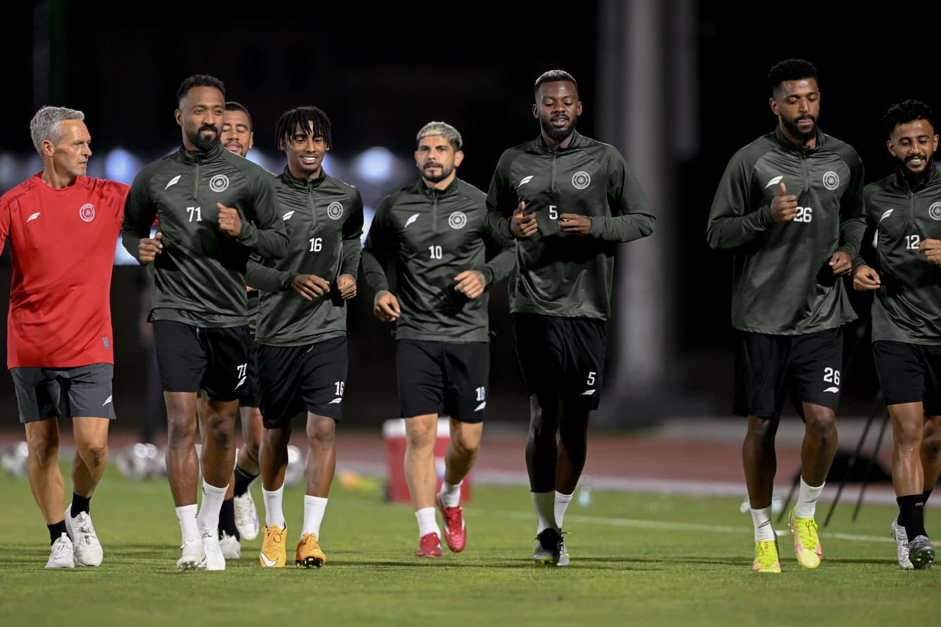 تدريبات الشباب السعودي