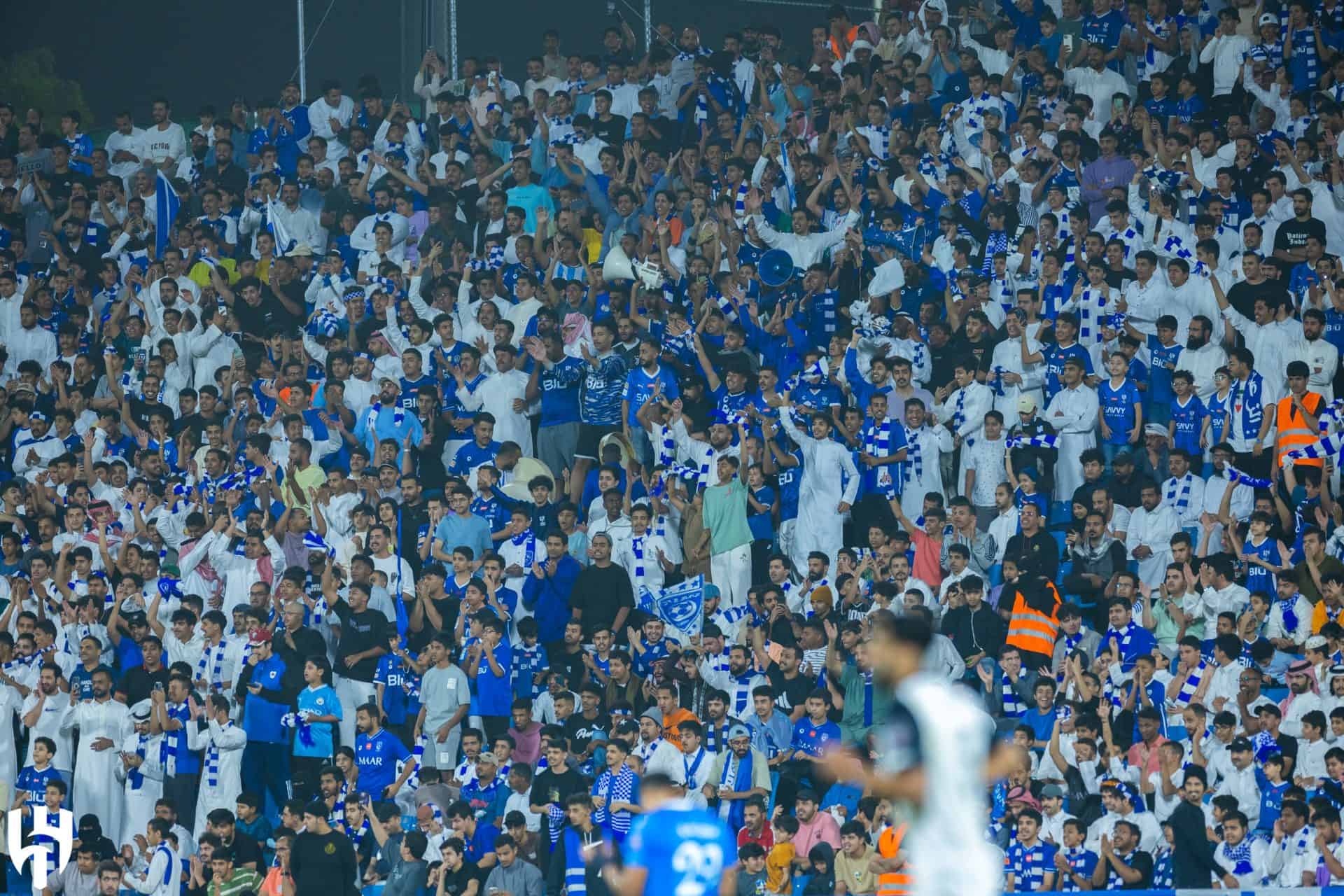 جماهير الهلال السعودي