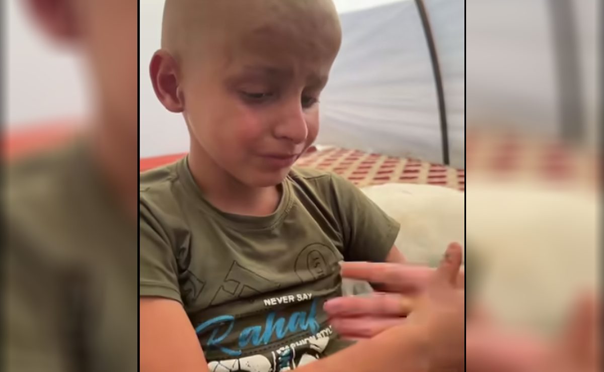 فيديو يحرك الصخر لطفل سوري ينازع الموت بالسرطان ورسالة مؤلمة لأردوغان