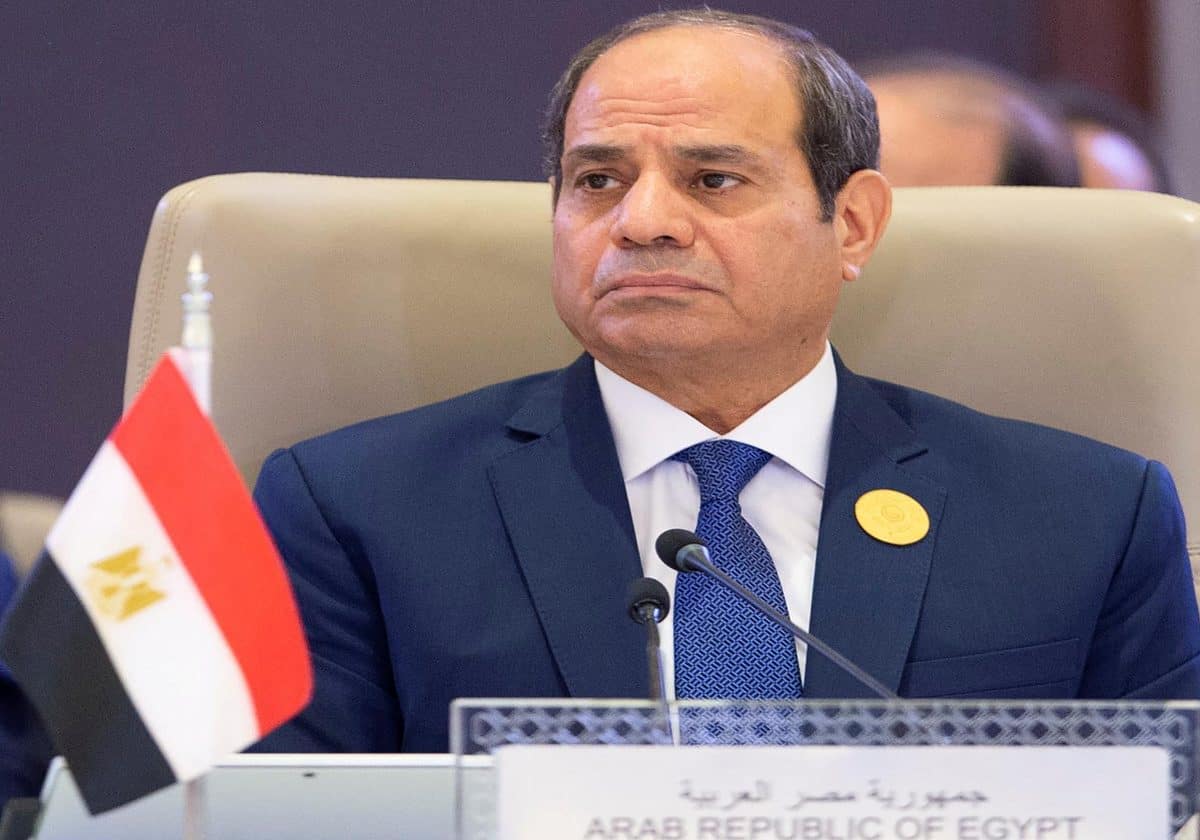 الرئيس المصري عبد الفتاح السيسي