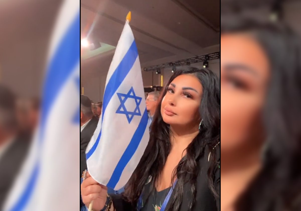 ماريا معلوف تعلن صهيونيتها على الملأ بفيديو مقزز: "الله مع إسرائيل"