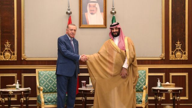 زيارة أردوغان للسعودية