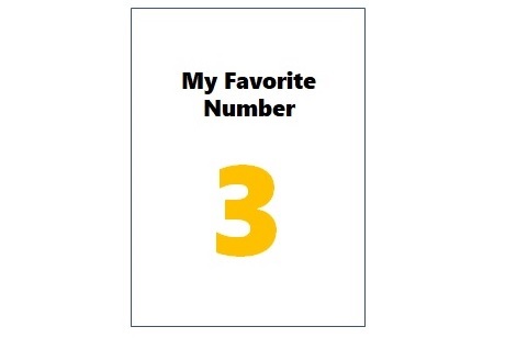 رقم 3