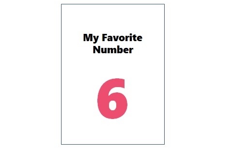 رقم 6
