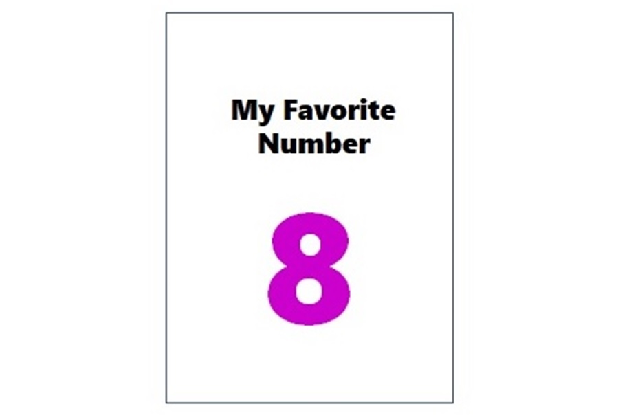 رقم 8