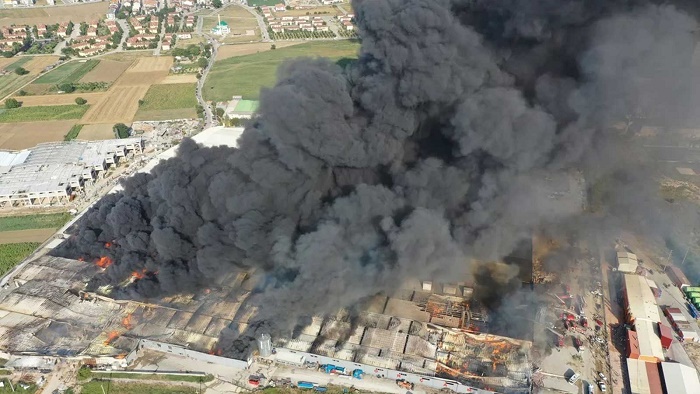 انفجار ميناء ديرينس التركي