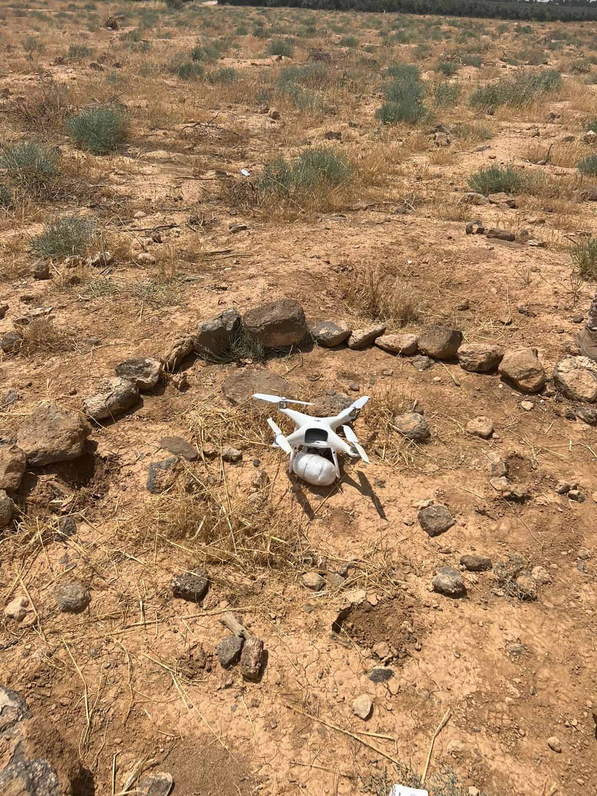 إسقاط طائرة مسيرة محملة بمتفجرات