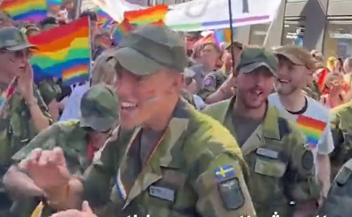 الجيش السويدي يدعم المثليين والمتحولين جنسياً،