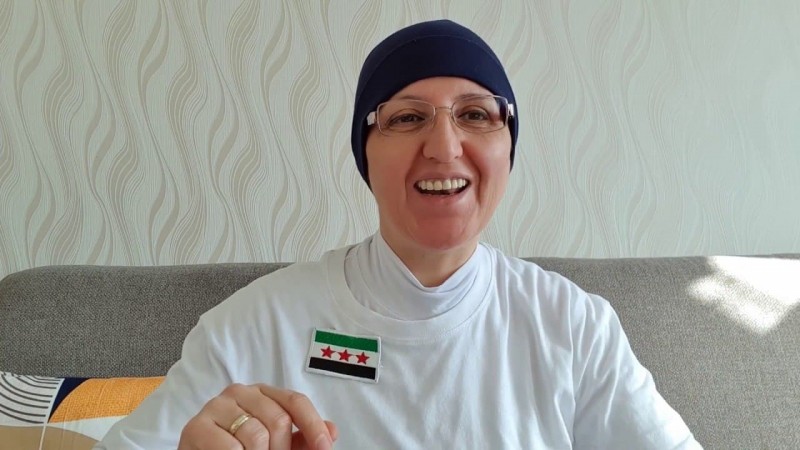 الناشطة السورية المعارضة ميسون