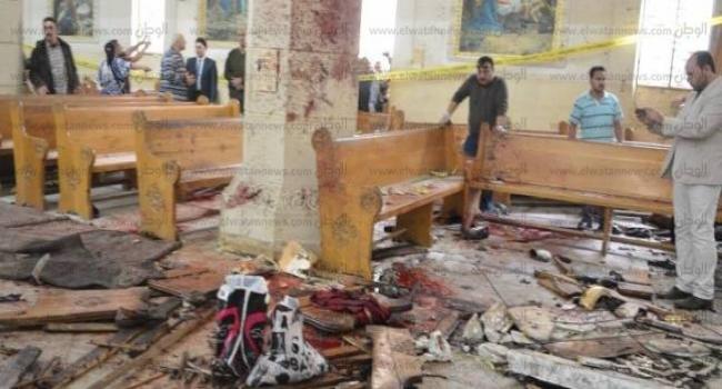 انفجار استهدف كنيسة "مار جرجس" بطنطا