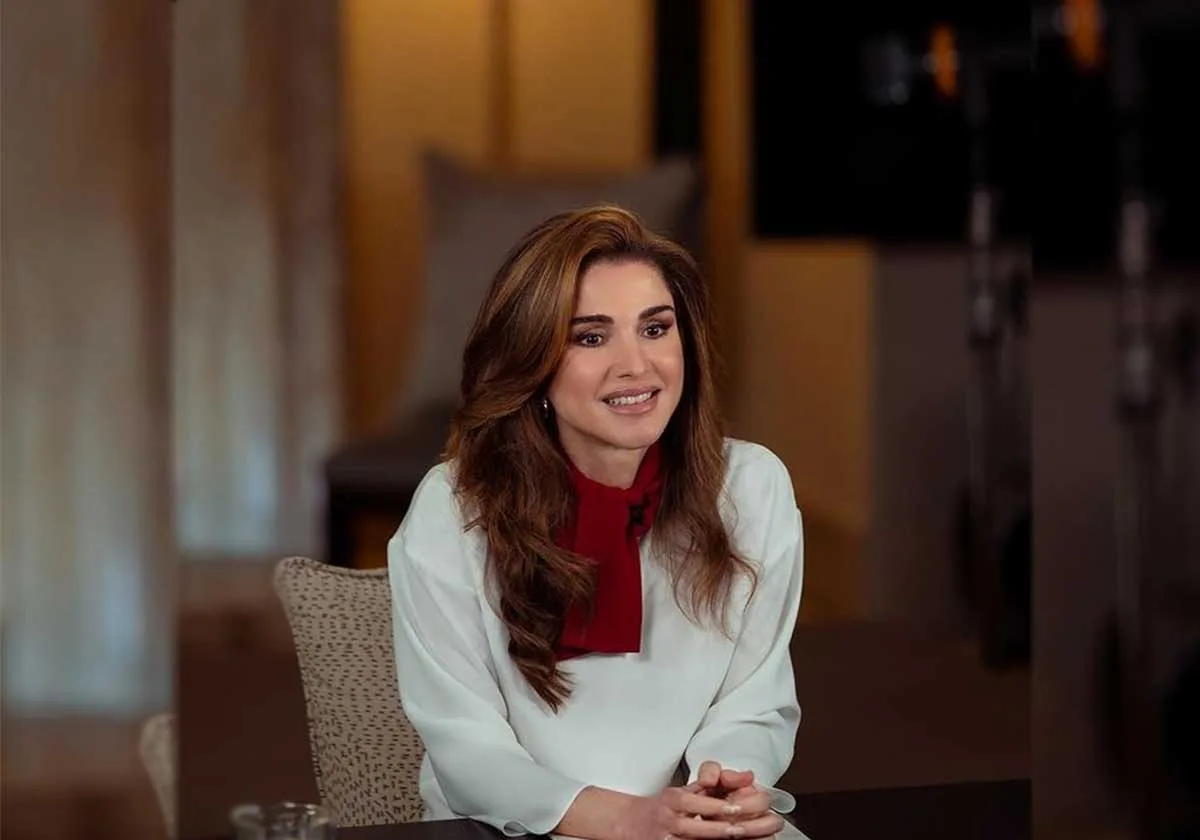 تواضع الملكة رانيا