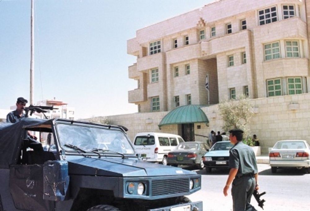حارس السفارة الإسرائيلية في عمان