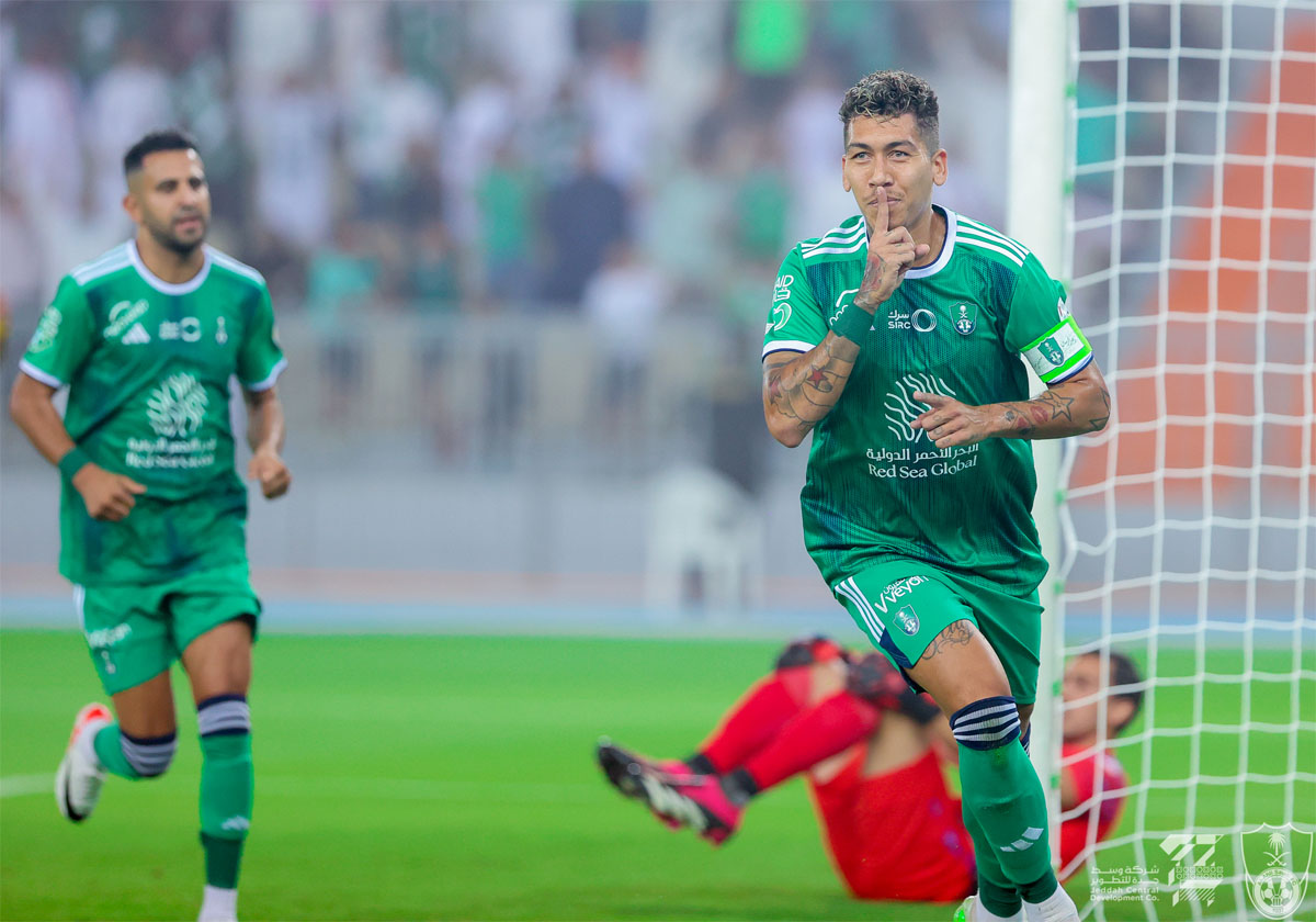 هاتريك فيرمينو في الدوري السعودي
