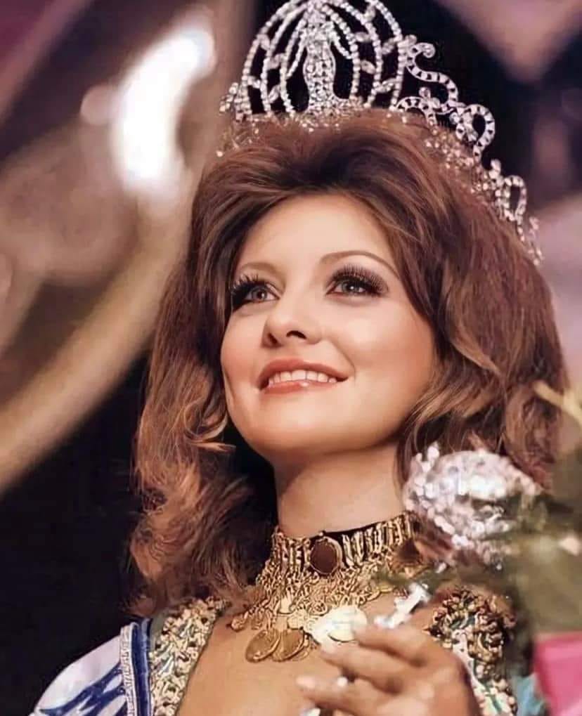 جورجينا رزق ملكة جمال لبنان عام 1970