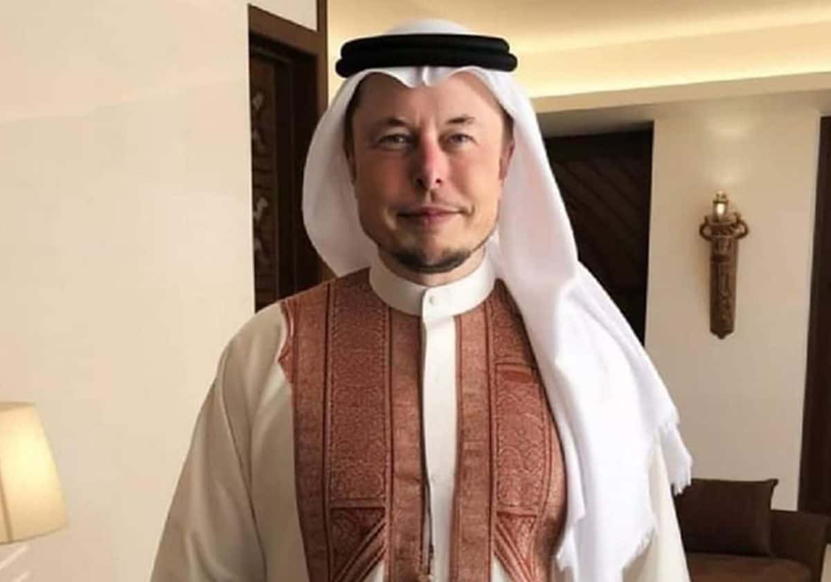 الشيخ إيلون ماسك.. صورة للملياردير الأمريكي بالزي الخليجي تثير جدلاً كبيراً.. ما قصتها؟! (شاهد)