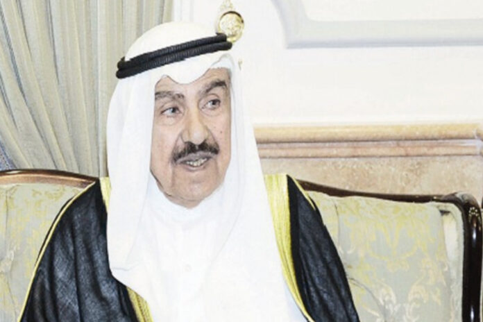 بعث الشيخ تميم بن حمد آل ثاني أمير دولة قطر برقية تعزية إلى الشيخ نواف الأحمد الجابر الصباح