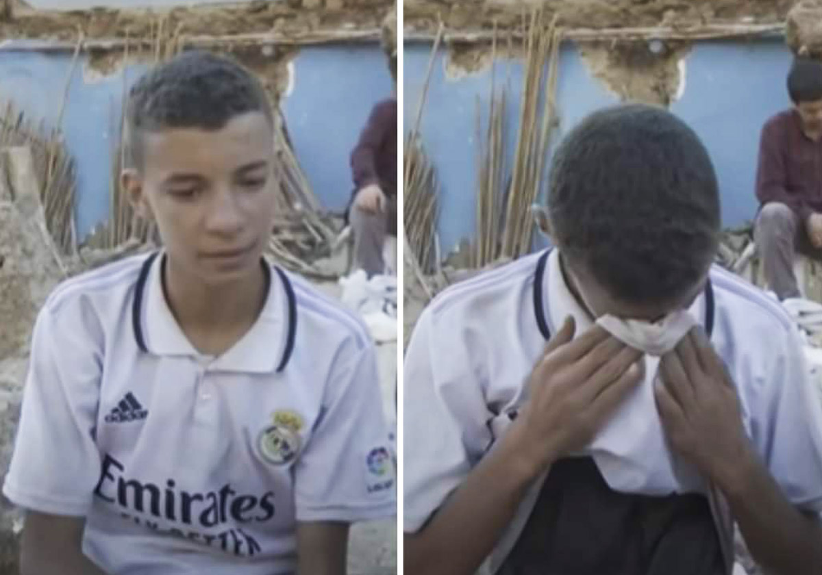 ريال مدريد يتبنى الطفل المغربي عبد الرحيم أوحياد بعد فقدان عائلته في الزلزال
