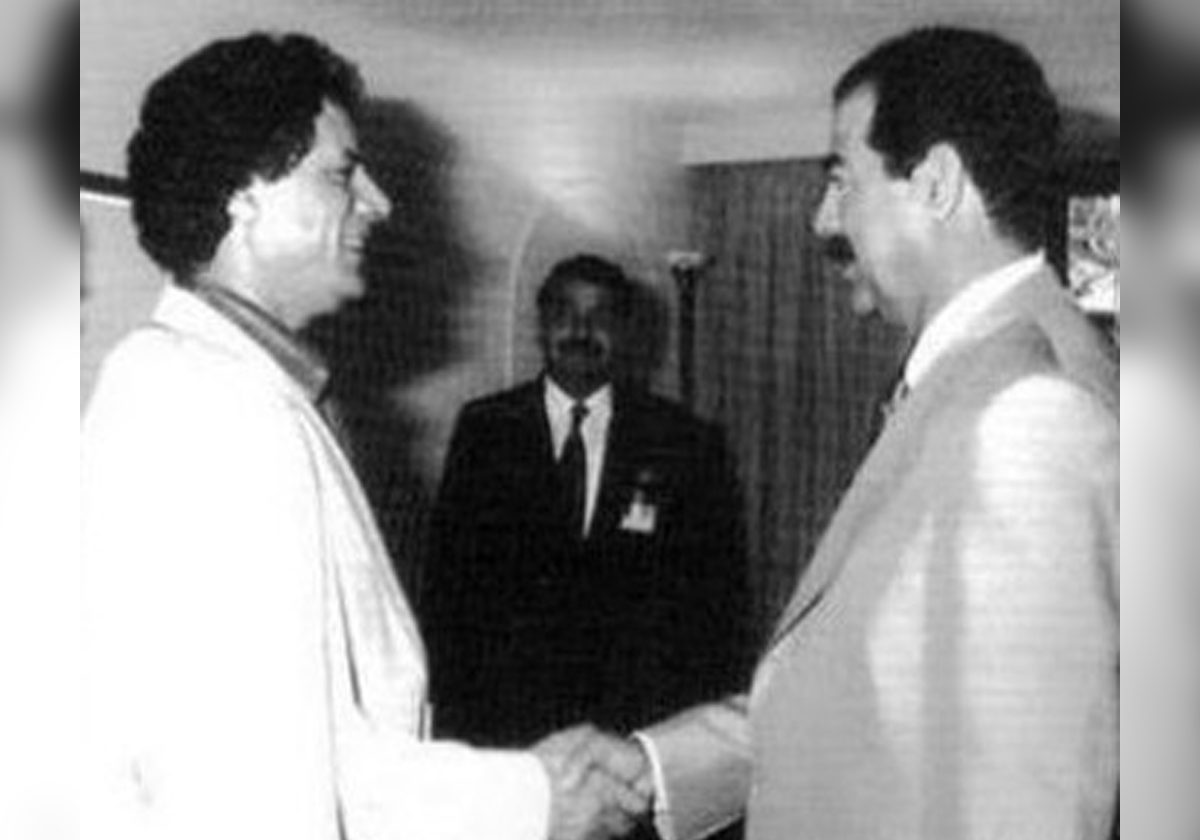 العداء بين صدام حسين ومعمر القذافي