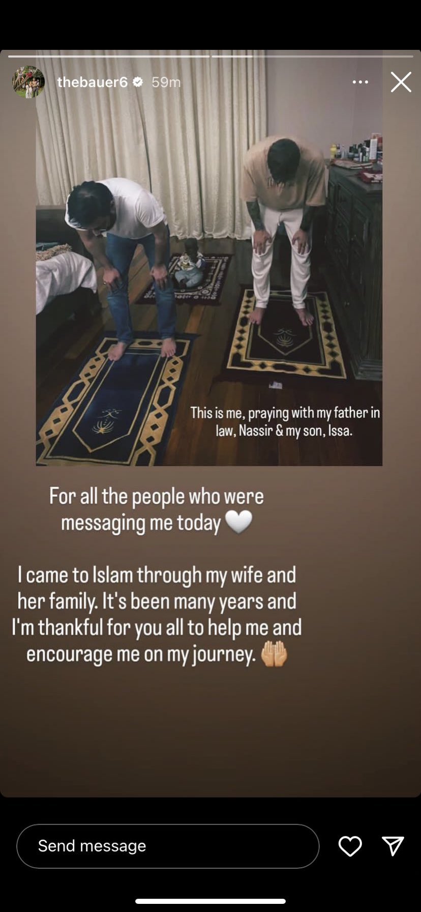 الألماني روبرت باور يعتنق الإسلام 